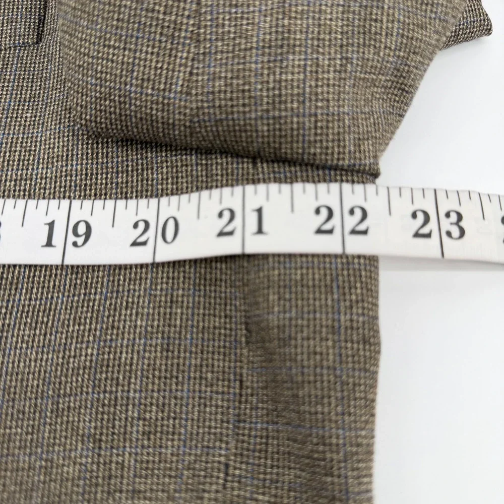 Lauren Ralph Lauren Blazer Mens 42S Brown Silk Wool Blend Sport Coat 2-Button